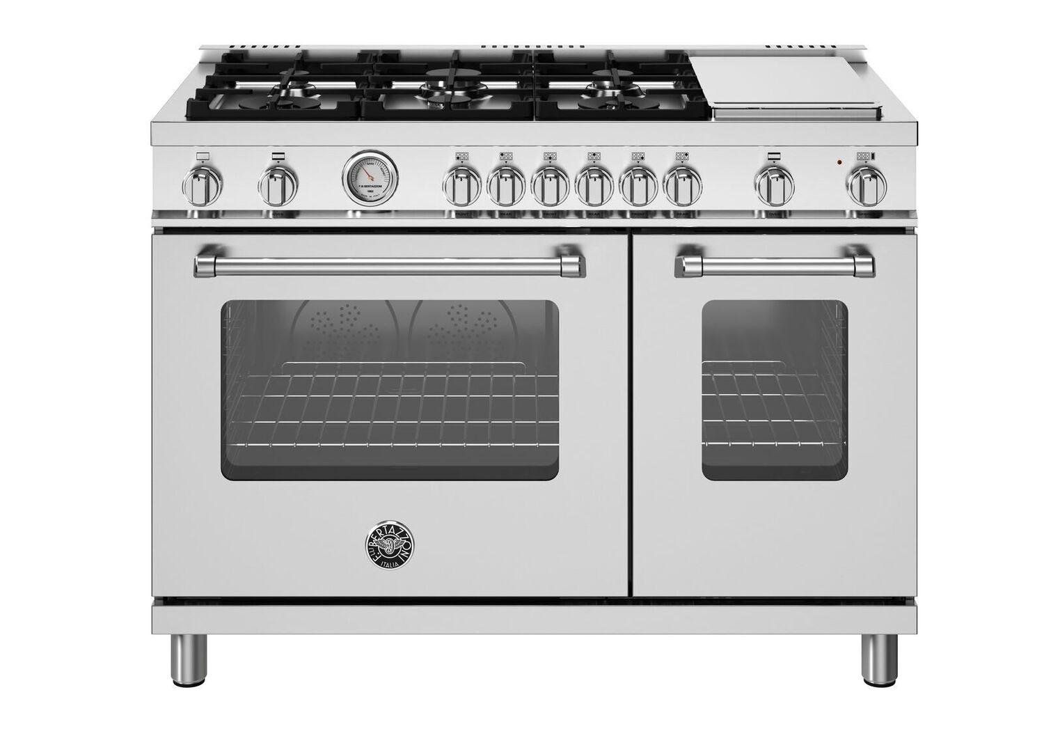 Bertazzoni MAS486GGASXVLP Master 48" Range All Gas Ss