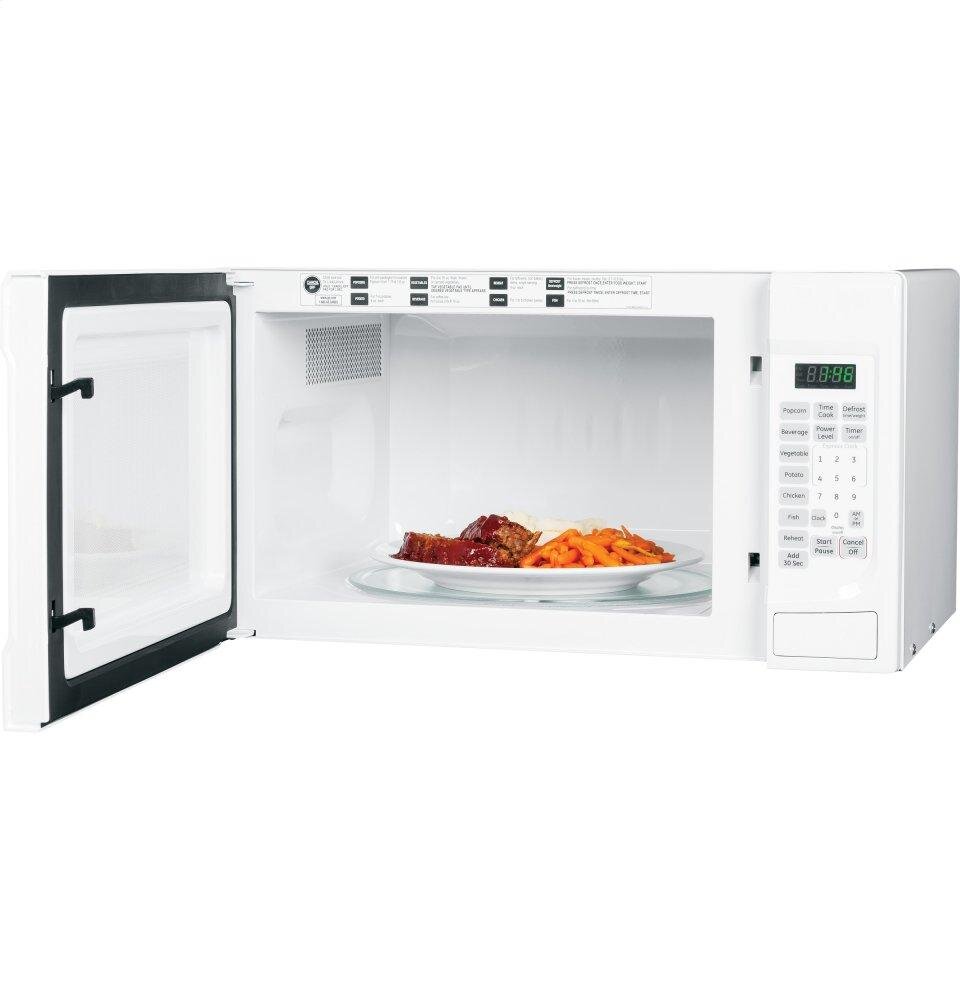 Ge Appliances JES1460DSWW Ge® 1.4 Cu. Ft. Countertop Microwave Oven