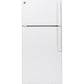 Ge Appliances GTE16DTNLWW Ge® Energy Star® 15.6 Cu. Ft. Top-Freezer Refrigerator