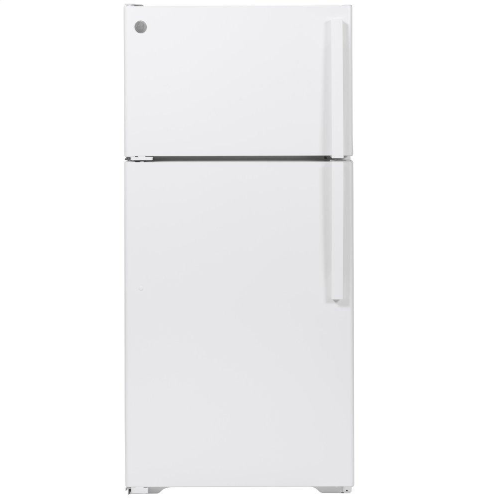 Ge Appliances GTE16DTNLWW Ge® Energy Star® 15.6 Cu. Ft. Top-Freezer Refrigerator