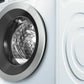 Bosch WAT28401UC 500 Series Washer - 208/240V, Cap. 2.2 Cu.Ft., 15 Cyc.,1,400 Rpm, 52 Dba Silv./Door, Aquashield®, Energy Star