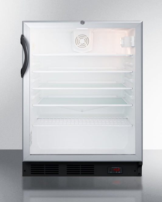 Summit SCR600BGLDTPUBADA 24" Wide Craft Beer Pub Cellar, Ada Compliant