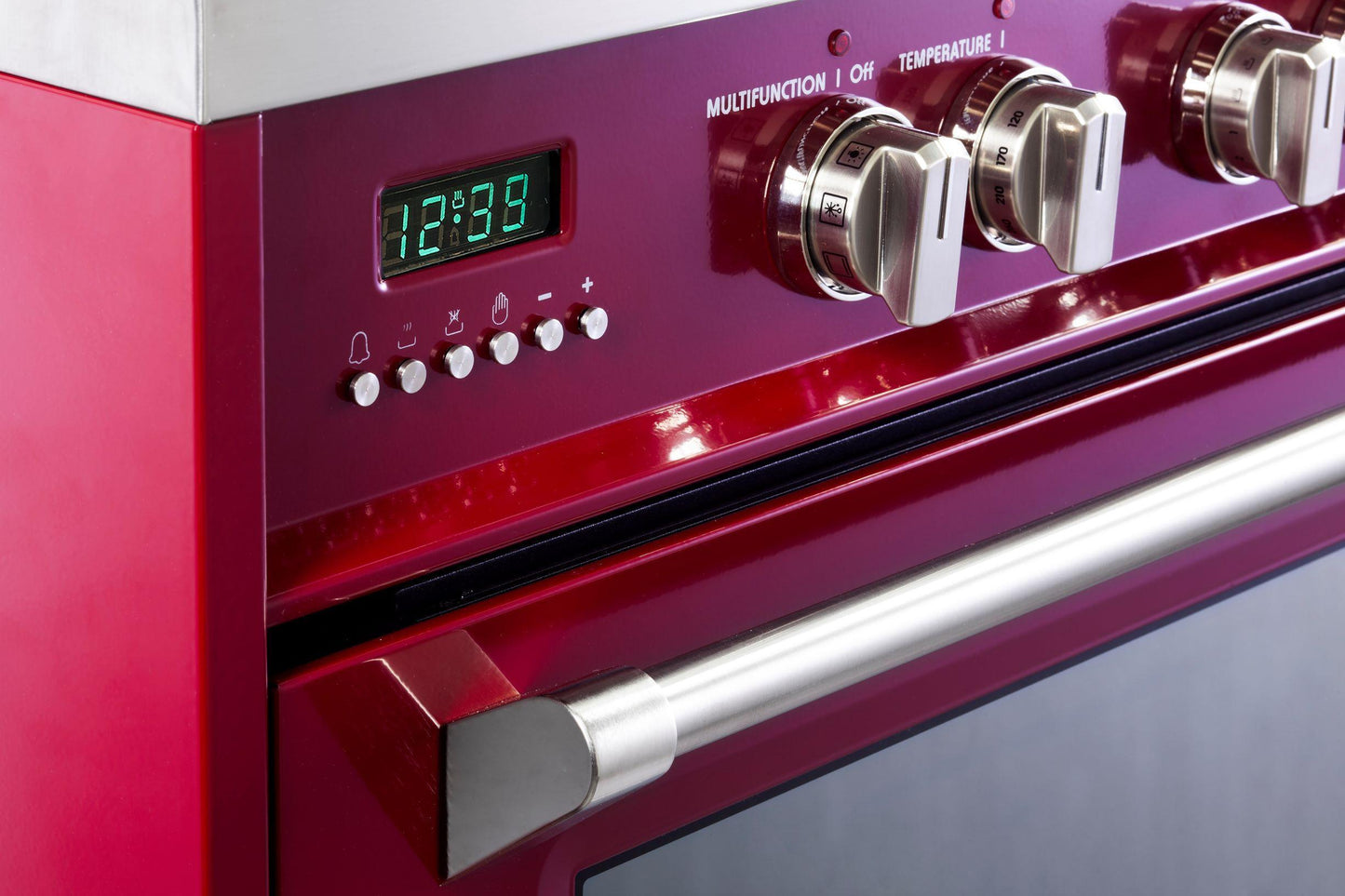 Verona VDFSIE365BU Designer 36" Induction Single Oven Range - Burgundy
