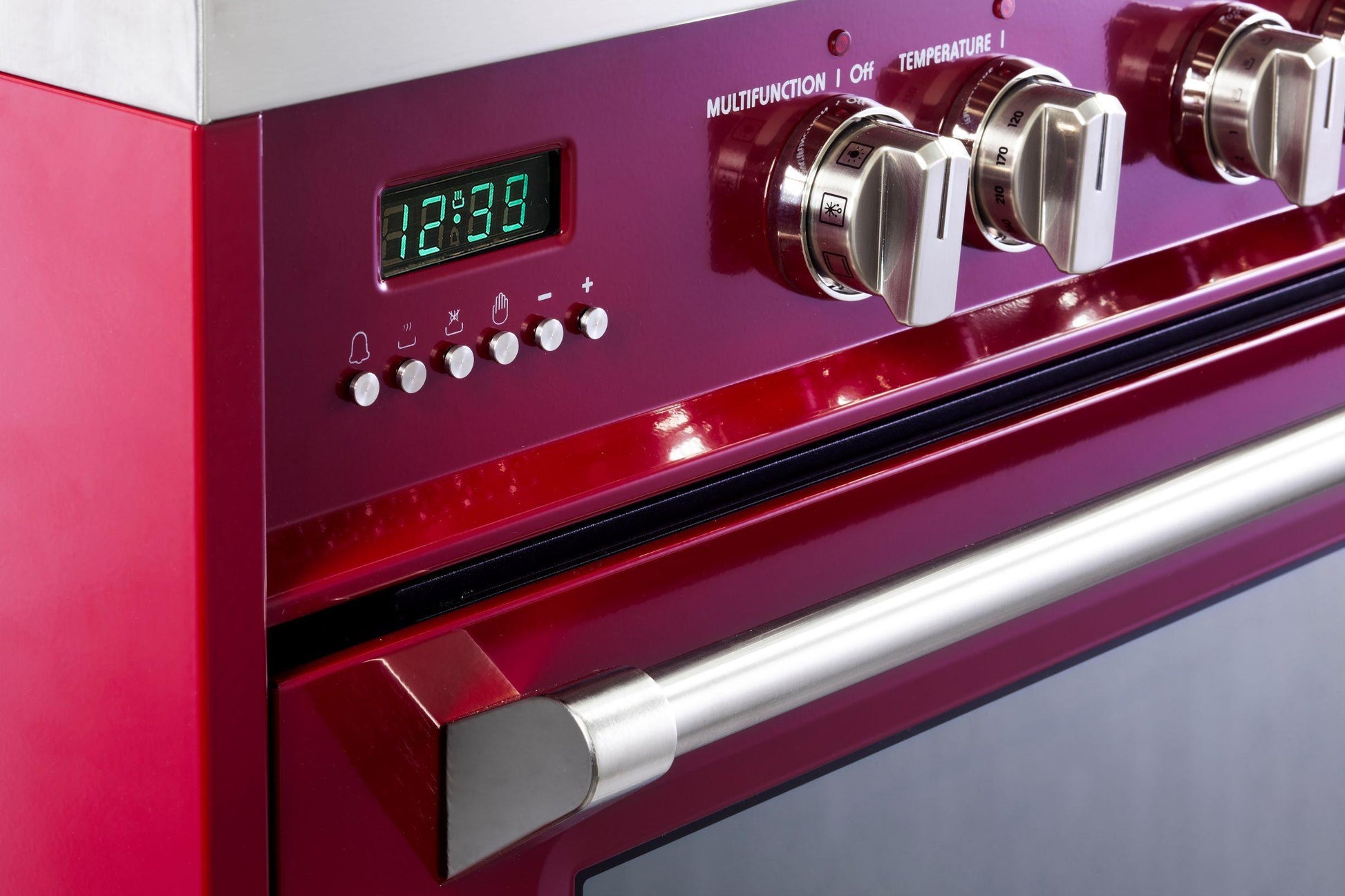 Verona VDFSIE365BU Designer 36" Induction Single Oven Range - Burgundy