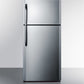 Summit BKRF18PL 18 Cu.Ft. Break Room Refrigerator-Freezer With Factory-Installed Nist Calibrated Alarm/Thermometers