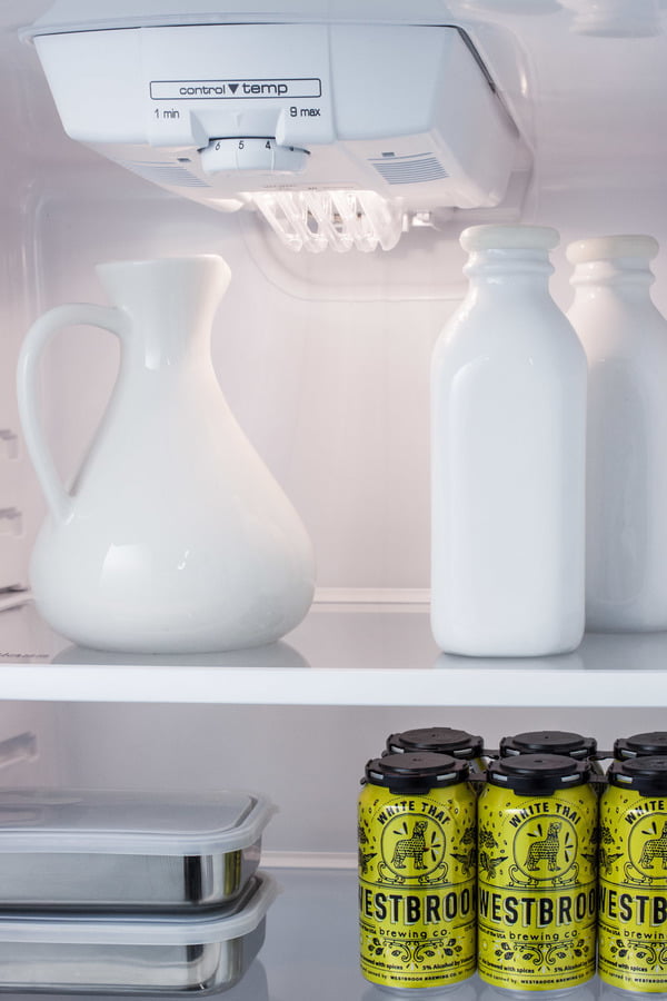 Summit FF1427W 26" Wide Top Mount Refrigerator-Freezer