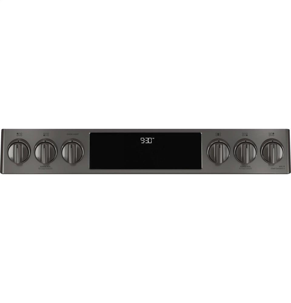 Ge Appliances PGS930BPTS Ge Profile™ 30" Smart Slide-In Front-Control Gas Range With No Preheat Air Fry