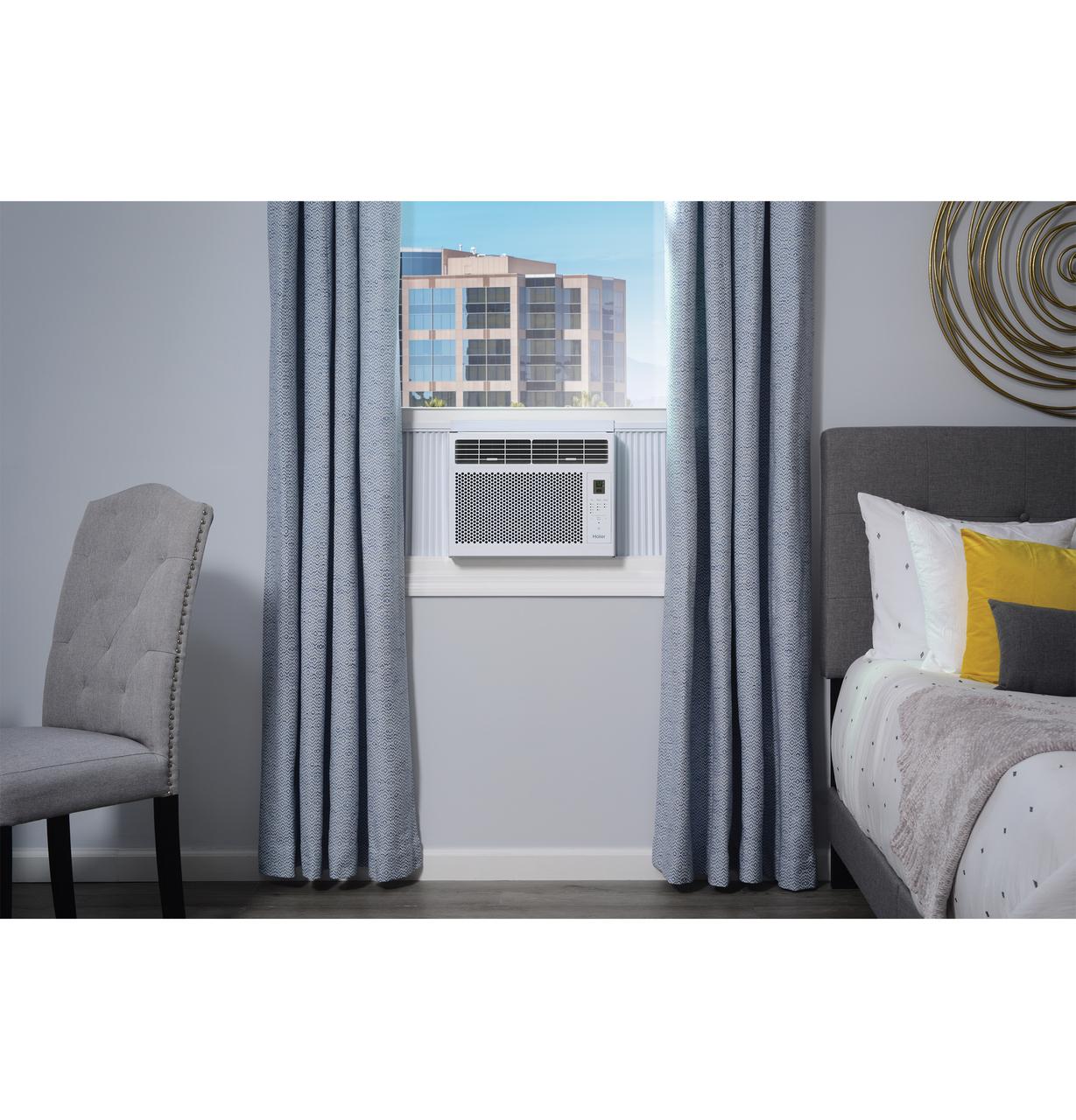 Haier QHEE06AC Haier 6,000 Btu Electronic Window Air Conditioner For Small Rooms Up To 250 Sq Ft.