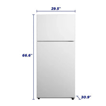 Element Appliance ERT18CSCW Element 18.0 Cu. Ft. Top Freezer Refrigerator - White