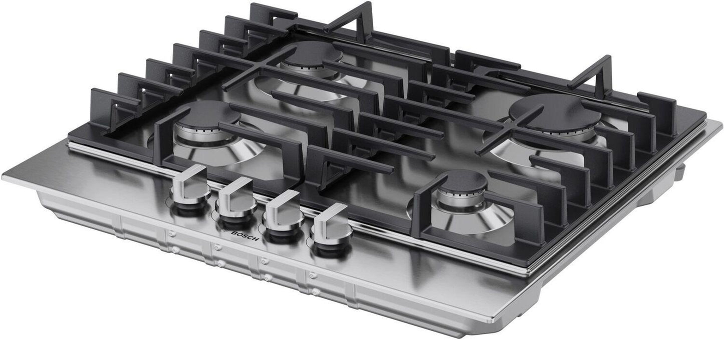 Bosch NGM3450UC 300 Series Gas Cooktop Stainless Steel