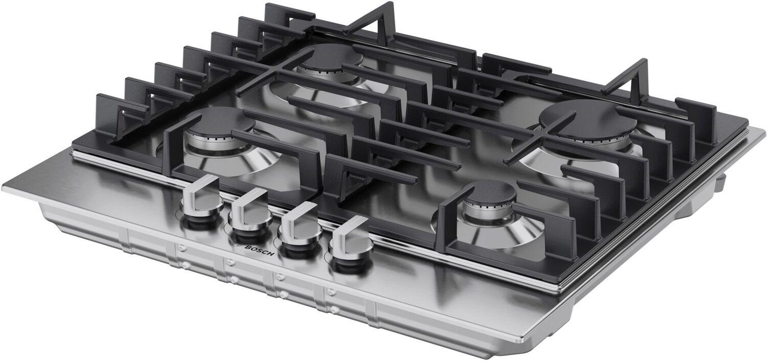 Bosch NGM3450UC 300 Series Gas Cooktop Stainless Steel