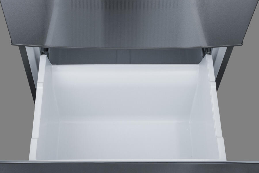 Summit FDRD15SS 27" Wide French Door Refrigerator-Freezer