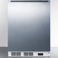 Summit VT65MSSHHADA Ada Compliant Freestanding Medical All-Freezer Capable Of -25 C Operation, With Wrapped Stainless Steel Door And Horizontal Handle