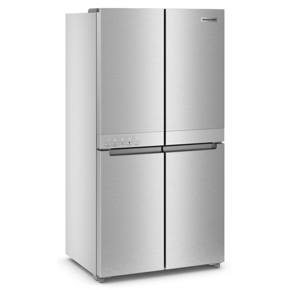 Kitchenaid KRQC506MPS 19.4 Cu. Ft. 36-Inch Wide Counter-Depth 4-Door Refrigerator With Printshield™ Finish
