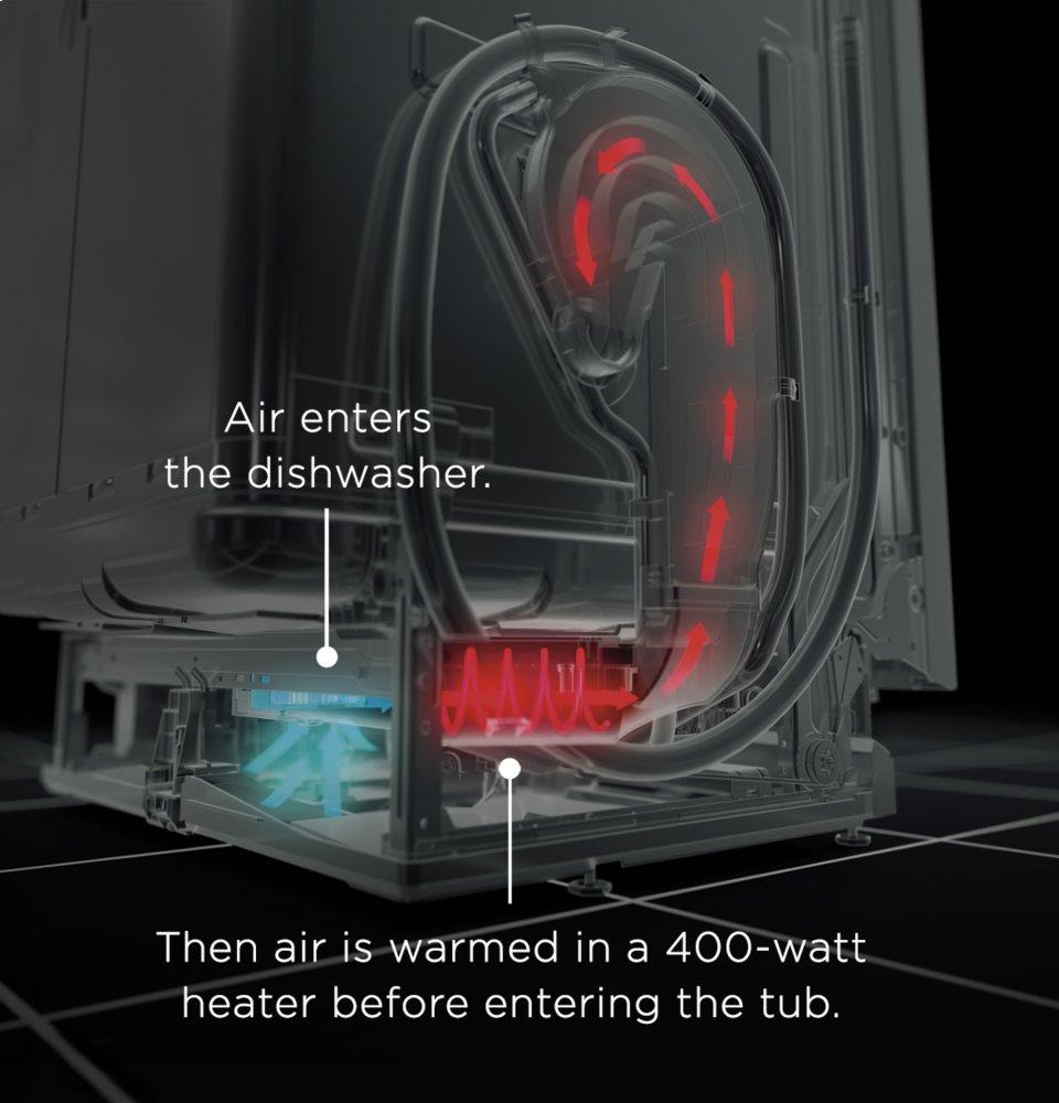 Ge Appliances PDT785SYNFS Ge Profile&#8482; Fingerprint Resistant Top Control With Stainless Steel Interior Dishwasher With Sanitize Cycle & Twin Turbo Dry Boost