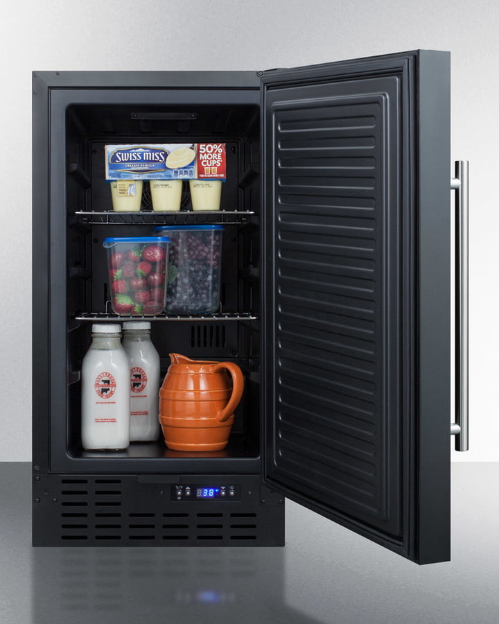 Summit FF1843BADA 18" Wide Built-In All-Refrigerator, Ada Compliant