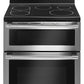Maytag MET8800FZ 30-Inch Wide Double Oven Electric Range With True Convection - 6.7 Cu. Ft.
