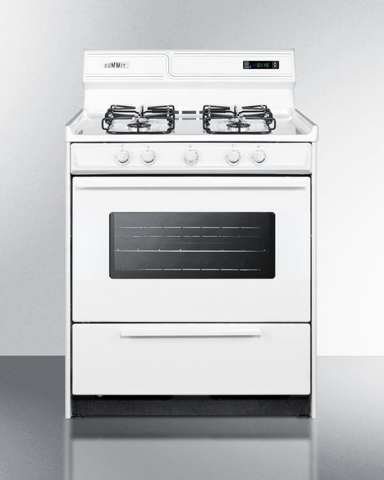 Summit WTM2307KSW 30" Wide Gas Range
