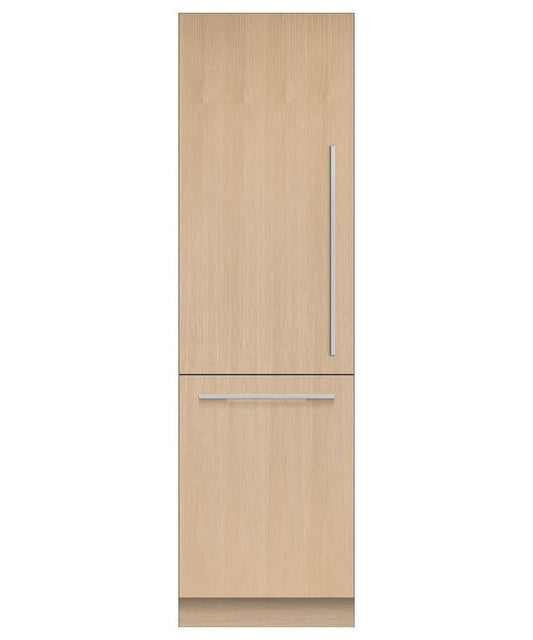 Fisher & Paykel RS2484WLU1 Integrated Refrigerator Freezer, 24", Ice & Water