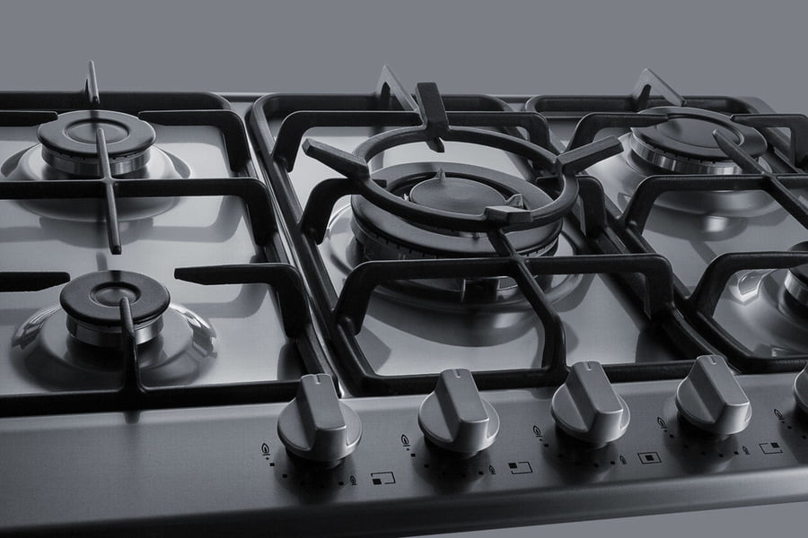 Summit GC527SSTK30 30" Wide 5-Burner Gas Cooktop