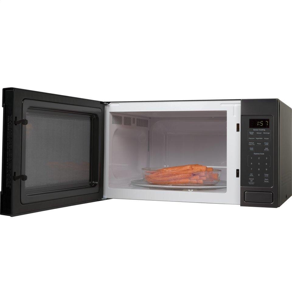 Ge Appliances JES1657BMTS Ge® 1.6 Cu. Ft. Countertop Microwave Oven