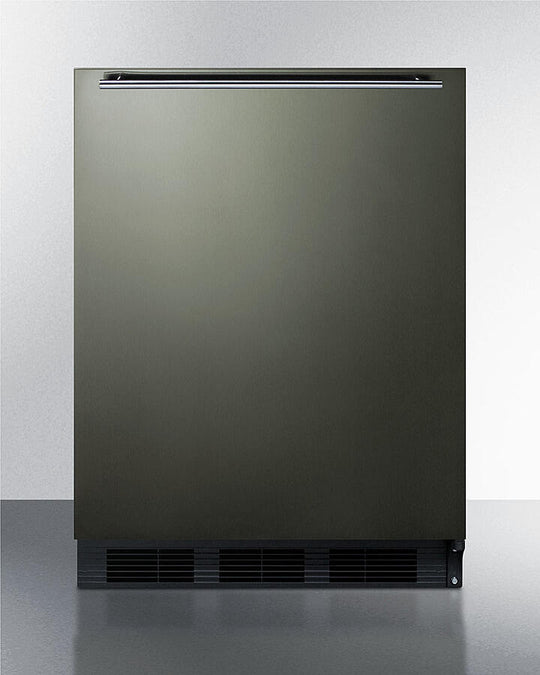 Summit CT663BKBIKSHHADA 24" Wide Built-In Refrigerator-Freezer, Ada Compliant
