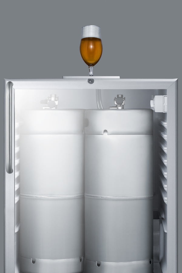 Summit SBC56GBINKCSSADA 24" Wide Built-In Beer Dispenser, Ada Compliant