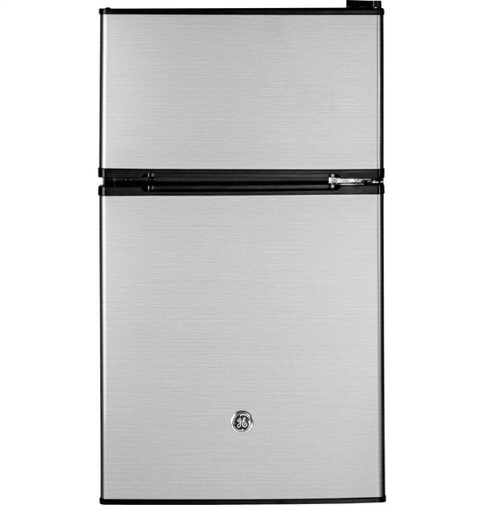 Ge Appliances GDE03GLKLB Ge® Double-Door Compact Refrigerator
