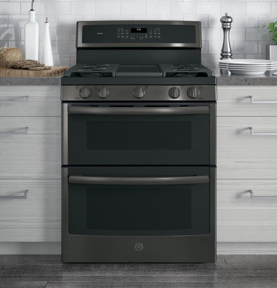 Ge Appliances PGB960BEJTS Ge Profile™ 30" Free-Standing Gas Double Oven Convection Range