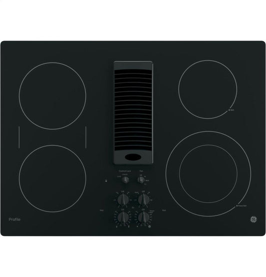 Ge Appliances PP9830DJBB Ge Profile™ 30" Downdraft Electric Cooktop