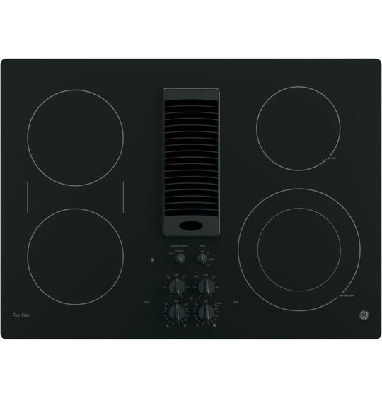 Ge Appliances PP9830DJBB Ge Profile&#8482; 30" Downdraft Electric Cooktop
