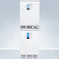 Summit FF6LVT65MLSTACKPRO Ff6Lpro Auto Defrost All-Refrigerator With Digital Controls Stacked With -25 C Manual Defrost Vt65Mlpro All-Freezer, Both With Factory-Installed Probe Holes
