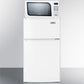 Summit MRF351W Microwave/Refrigerator-Freezer Combination