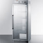 Summit PHC115G Single Chamber Warming Cabinet With Glass Door, Stainless Steel Construction, Digital Thermostat And Lock