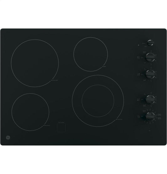 Ge Appliances JP3530DJBB Ge® 30" Built-In Knob Control Electric Cooktop
