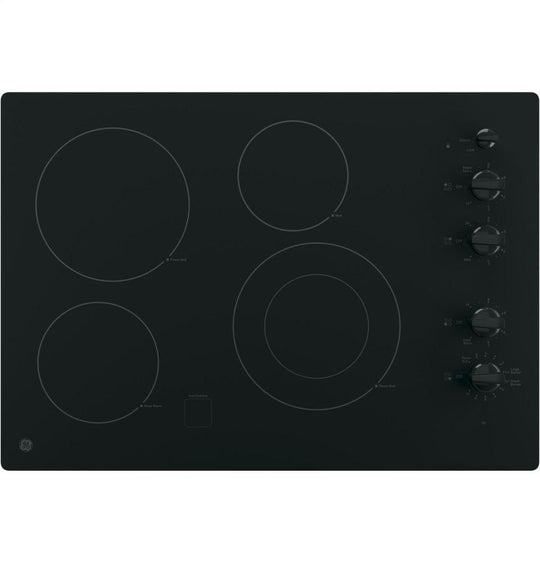 Ge Appliances JP3530DJBB Ge® 30" Built-In Knob Control Electric Cooktop