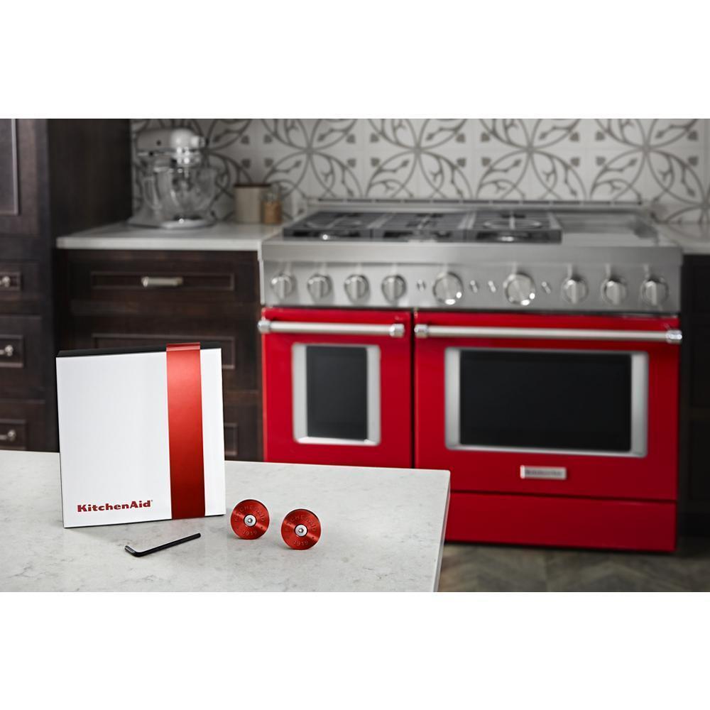 Amana W11368841RE Kitchenaid® Commercial-Style Range Handle Medallion Kit