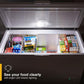 Whirlpool WZC5216LW 16 Cu. Ft. Chest Convertible Freezer To Refrigerator With Shelves