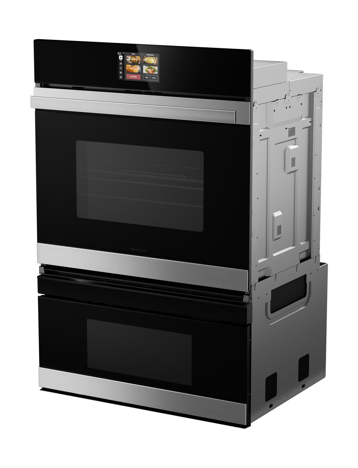 Sharp SWB3085HS 30 In. Smart Convection Wall Oven With Microwave Drawer Oven