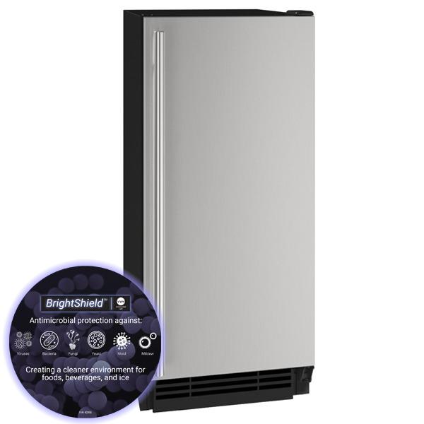 U-Line UHCP115SS81A Hcl115 / Hcp115 15" Clear Ice Machine With Stainless Solid Finish, Yes (115 V/60 Hz Volts /60 Hz Hz)