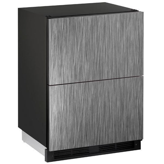 U-Line U1224DWRINT00B 1224Dwr 24" Refrigerator Drawers With Integrated Solid Finish (115 V/60 Hz Volts /60 Hz Hz)