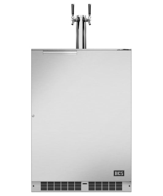 Dcs RF24BTR2 24" Outdoor Beer Dispenser, Dual Tap, Right Hinge