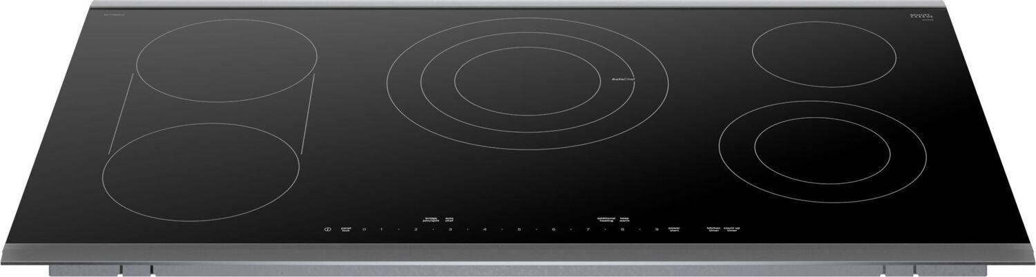 Bosch NETP669SUC Benchmark® Electric Cooktop 36'' Black, Surface Mount With Frame Netp669Suc