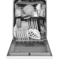 Ge Appliances GDF630PGMWW Ge® Front Control With Plastic Interior Dishwasher With Sanitize Cycle & Dry Boost