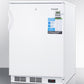 Summit FF7LWBIVAC Built-In Undercounter Medical All-Refrigerator For Temperature Stable Medical Storage, With Interior Basket Drawers, Internal Fan, Lock, And More