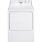 Ge Appliances GTD33EASKWW Ge® 7.2 Cu. Ft. Capacity Aluminized Alloy Drum Electric Dryer