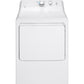 Ge Appliances GTX33EASKWW Ge® 6.2 Cu. Ft. Capacity Aluminized Alloy Drum Electric Dryer