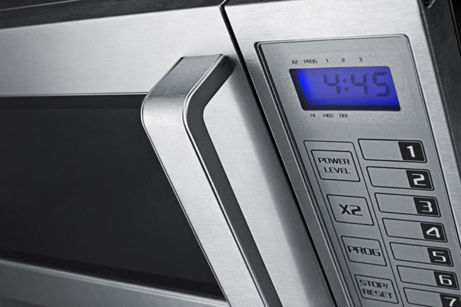Summit SCM1000SS Commercially Approved Microwave With Stainless Steel Exterior And Interior