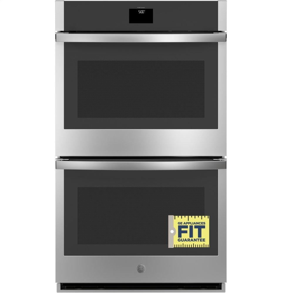 Ge Appliances JTD5000SNSS Ge® 30" Smart Built-In Self-Clean Convection Double Wall Oven With Never Scrub Racks