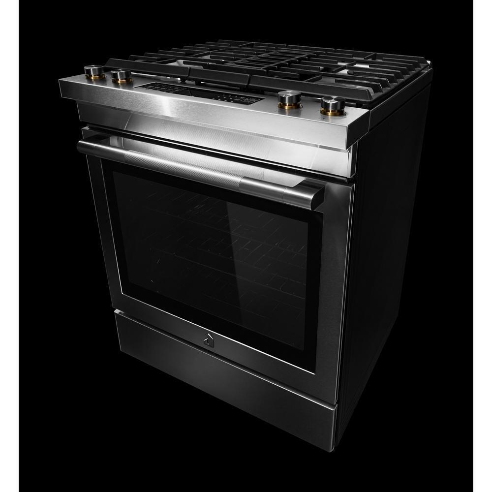Jennair JDS1750ML 30" Dual-Fuel Downdraft Slide-In Range